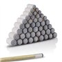 JUHONNZ Embout Queue de Billard,50 Pcs Embout Canne de Billard, Pointes de Rechange Billard, Accessoires de Billard Bâton Embout