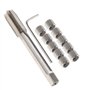 15pcs M9x1.25 Jeu d'inserts Réparation de Filetage Ffilets Outils à Main Compatibles avec Inserts Filetés Embout de Foret Fileta