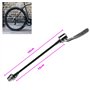 Déblocage Rapide de Vélo Broche Arrière Roue à Démontage Tige 15cm Remplacement Outils