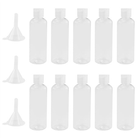 Lot de 11 bouteilles de voyage à remplir