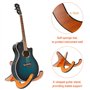 Support en Bois pour Ukulélé, 2 Pcs Supports pour Ukulélé Conviennent à la Guitare au Ukulélé et à la Mandoline, Support de Guit