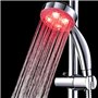 Itian Lumières LED à Changement de Couleurs Pomme de Douche, Salle de Bains Pommes de Douche à LED 7 Couleurs Changement Automat