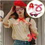 BOBOZHONG Années 50 Costume Accessoires,Accessoire Annee 50 Femme,Accessoires Rockabilly Femme,Bandeau,Chat Lunettes,Écharpe,pou