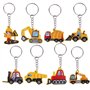 LiJuanWang Porte-clés Véhicules de Construction