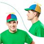 Uirheurd 2pcs Casquette Helice Casquette à Hélice Classique Chapeau Rigolo Colorée Casquettes De Baseball à Hélices Libellule Dr