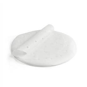 Mila-Amaz 100 Pièces Parchemin Rond Perforé Vapeur en Bambou Doublures Papier Rond Papier à Vapeur de Cuisine, 20cm(8inch) Mila-Amaz 100 Pièces Parchemin Rond Perforé Vapeur en Bambou Doublures Papier Rond Papier à Vapeur de Cuisine