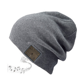 Bonnet Bluetooth Stéréo -Bonnet Thermique Bluetooth avec casque Stéréo intégré,MIC, 200mAh Batterie rechargeable,Jusqu'à 8 Heure Bonnet Bluetooth Stéréo -Bonnet Thermique Bluetooth avec casque Stéréo intégré