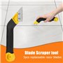 Grattoir à Joints,Grattoir Joint Carrelage,6 pcs pour enlever les fuites de carreaux,Outil Gratte Joint Carrelage,Retrait Gratto