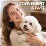 jadeseal 130 Unités Lingettes pour Les Yeux des Chiens,Nettoyant pour Éliminer Les Taches de Larmes, pour Le Nettoyage De L' Ocu