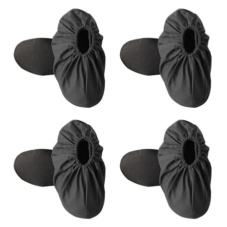 PFLYPF 4 paires de couvre-chaussures réutilisables