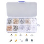 Lot de 530 boucles d'oreilles avec 10 boîtes de rangement