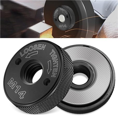 Elfinfi 2 Pièces M14 Ecrou Meuleuse pour AEG