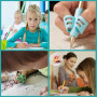 YYST 4 Pièces Guide Doigts Ecriture , Silicone,Pencil Grips for Kids,Ergonomique Aide Pour Enfant Adulte Besoin