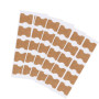 Lot de 50 patchs de correction des ongles incarnés sans colle pour ongles d'orteils pour soins des pieds, autocollants de correc