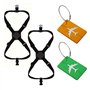 Lot de 2 sangles de bagage