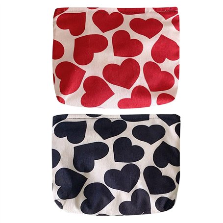 Lot de 2 trousses de toilette pour femmes