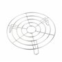 Grille Ronde en Acier Inoxydable - Support Polyvalent pour Cuisson à la Vapeur