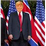 PartyHop Masque en Latex Donald Trump Président Américain Politicien Célébrité Masques de Tête Réalistes Humains Déguisement pou