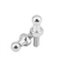 EBTOOLS pour rotule de vérin de hayon pour pour rotule verin pour ball stud 2PCS Boulon de Goujon de Boule de Voiture M6 pour Ac