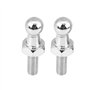 EBTOOLS pour rotule de vérin de hayon pour pour rotule verin pour ball stud 2PCS Boulon de Goujon de Boule de Voiture M6 pour Ac