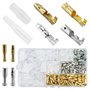 Laiton Mâle et Femelle Connecteurs Kit