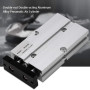 Broco 1pc vérin pneumatique double effet,piston pneumatique,16 mm Bore double tige double effet pneumatique en alliage d'alumini