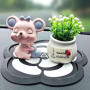 Healifty Figurine Souris Miniature résine Animal Sculpture Statue Articles Ornements pour la décoration de Bureau à Domicile (Ro