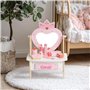 WOODENFUN Coiffeuse en bois pour fille avec 7 pièces