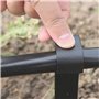 sinzau Lot de 50 ancrages de fixation pour tuyau d'arrosage Noir