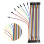 YXPCARS 240pcs Jumper Wires Kit Fils Cavaliers 10cm et 20cm Mâle à Femelle, Mâle à Mâle, Femelle à Femelle sans Soudure Breadboa
