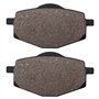 Cyleto Plaquettes de frein avant pour Yamaha 125 DT125 1986 1987 DT125 2005 2006 2007 YBR125 2005 2006