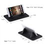 Support Telephone Voiture,Fydun Support Smartphone Voiture Anti-Dérapant de Silicone Collant Fixation Phone Holder Car pour 12 P