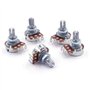 5x Potentiomètre mono logarithmique Axial 10KΩ A10K pour fil a soudé