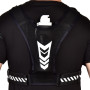 QIURUYUE Gilet de course pour homme et femme avec gourde - Léger - Réfléchissant - Support pour téléphone portable - Pour homme 