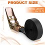 Sangle a Cliquet 6M x 25MM pour Moto