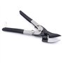 NUZAMAS Cisaille à tôle robuste - Coupe droite - Coupe-tôle d'acier fine - Coupe industrielle - 27 cm