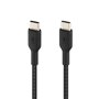 Câble USB-C vers USB-C Belkin CAB004BT2MBK Noir 2 m