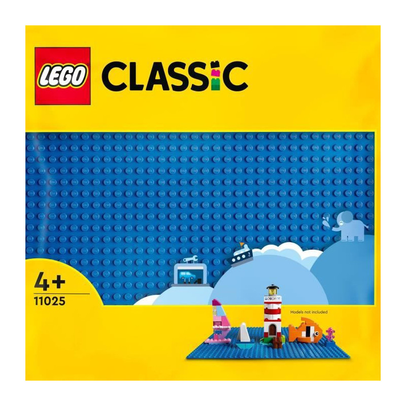 Base d´appui Lego Classic 11025 Bleu