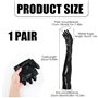 50cm Gants Longs Gants Sexy en Latex Gants de Soirée Femme Gants Long