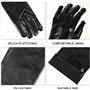 BOBOZHONG Gants Longs Sexy en Similicuir pour Femme,50cm Gants Longs Gants Sexy en Latex Gants de Soirée Femme Gants Long, pour