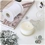 61m Mèche de Bougie,Kit de Fabrication de Bougie avec 61m Mèche pour Bougie 100 Pièces Base de Mèche de Bougie ,pour Bougies Cot