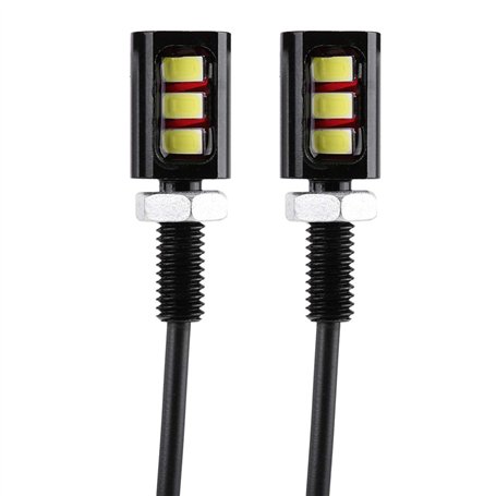 Ampoule LED Ampoules de Plaque D'immatriculation de Voiture & Moto Vis Boulon LED lumière12V Universel LED Plaque D'immatriculat