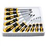 Gunpla 11 Pièces Jeu de Tournevis Torx T6 T7 T8 T9 T10 T15 T20 T25 T27 T30 T40 Etoile Magnétique Assortiment Réparation Tournevi