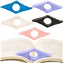 5 Pièces Supports de Page de Livre,BetterJonny Bague de Lecture Pouce Anneau de Lecture Marque-Pages pour Les Lecteurs Amateurs