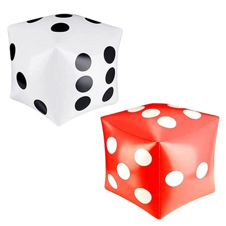 EHDWXVZM 2 Pièces De Dés Gonflables Créatives