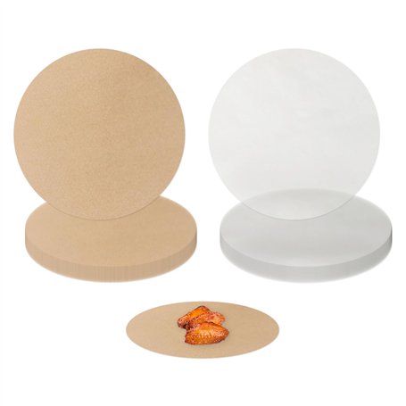 KSBBHDS 100 Feuilles De Papier De Cuisson Rond