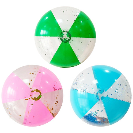 3 Morceaux De Balles De Plage Gonflables