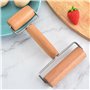 Rouleau À Pâtisserie En Bois Avec Roulettes