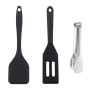 2 Morceaux De Spatule Mini-Silicone Et Clip De Chef 1 Pièce