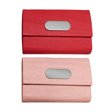 Boîte De Stockage De Cartes De Visite En 2 Parties